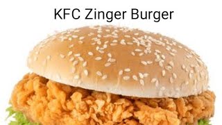 KFC Style Zinger Burger 🍔 Recipe [upl. by Darahs]