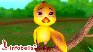 Chu Chu Karti Aayi Chidiya  Hindi Rhymes amp Kids Songs  Infobells [upl. by Thane]