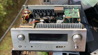 Ampli DENON AVR1908 thuộc dòng 71 hàng xuất sài điện 220V rất tiện lợi Giá 2tr2 bao ship [upl. by Koo]