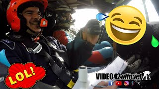 🤣🤣🤣 Rigolade bestmoments Of onboard rallye fou rire mdr Francis DelormeJordan May [upl. by Alyks827]