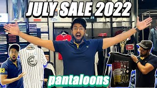 BEST THINGS TO BUY IN PANTALOONS MONSOON SALE 2022  PANTALOONS MEN FASHION SALE [upl. by Meekahs582]