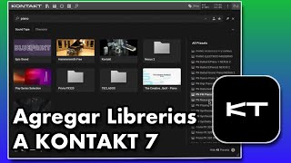 Agregar Librerias a KONTAKT 7 2024 [upl. by Nibot]