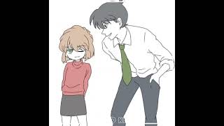 Conan X Haibara 😍💞xuhuong [upl. by Tinor39]