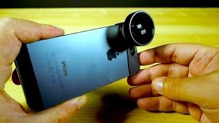 iPhone 5 Lens Kit Review  FishEye Telephoto amp Macro [upl. by Llemij808]