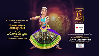 Bharatanatyam Arangetram Of Lakshanya [upl. by Jecho248]