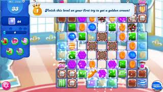 Candy Crush Sag 5598 Super Hard Level First Try Gold Level ⭐⭐⭐ [upl. by Lotus]