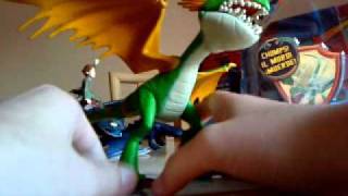 How To Train Your Dragon  Series 2 Deadly Nadder Green Review [upl. by Yelra688]