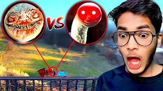 CHOO CHOO CHARLES vs CURSED Thomas The Train in REAL LIFE Horror Train [upl. by Myrah910]