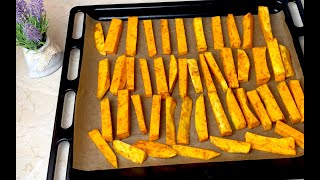 This Will Make Your Pumpkin Tasty and Rich in Flavor Baked Pumpkin Fries [upl. by Shandee]