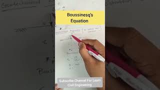 Boussinesq Equation  Geotechnical Engineering [upl. by Rosenthal]