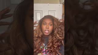 Latisha Unboxing amp Styling  Flamboyage Chocolate  Sensationnel What Lace Synthetic Wig [upl. by Enilorak]