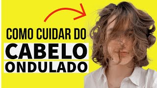 CABELO ONDULADO MASCULINO COMO CUIDAR e COMO DEIXAR CABELO ONDULADO  ALEX CURSINO [upl. by Ahsieken]