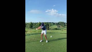 Davis Thompson slow motion golf swing motivation shorts  golfshorts bestgolf alloverthegolf [upl. by Karlotta197]