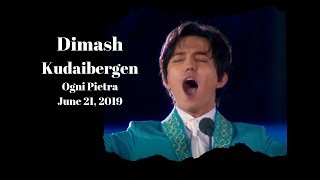 Dimash Kudaibergen  迪玛希  Димаш Кудайберген– Ogni Pietra Olympico English Translation [upl. by Euton]