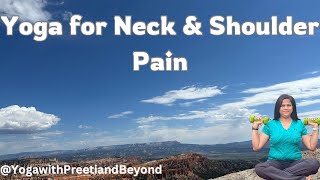 Yoga Stretches for Neck and Shoulder Pain 15 min [upl. by Eelyab]