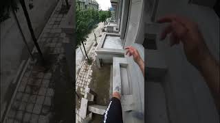 ROOFTOP PARKOUR TRAINING P42 tobypk Epic POV Parkour [upl. by Dadelos]