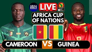 🔴CAMEROON vs GUINEA LIVE  AFCON 2024  Full Match LIVE Today [upl. by Mode]