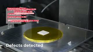 Autonomous Defect Repair of 3D Printed materials [upl. by Aihsena]