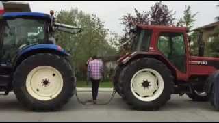 Fiatagri F130 vs New Holland Tsa 115 [upl. by Sivatco]