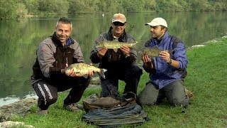 Trabucco TV  Tecniche di Pesca  River Feeder Fishing  Trezzo dAdda [upl. by Siraval]