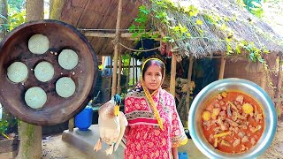 শীতের শুরুতেই চিতইসাজের পিঠে।। Winter Season Special Duck Curry And SajerChitoi Pitha Recipe [upl. by Nawuj]