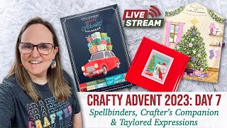 Day 7 🔴 Crafty Advent 2023 craftyadvent2023  Craft Advent Calendars Vlogmas [upl. by Tabbi784]