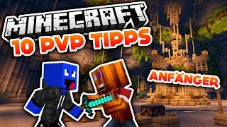 Minecraft  10 PvP Tipps für Anfänger DeutschGerman [upl. by Liauqram316]