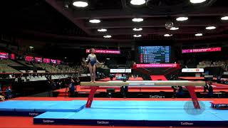 ASHIKAWA Urara JPN  2021 Artistic Worlds Kitakyushu JPN  Qualifications Balance Beam [upl. by Neurath178]