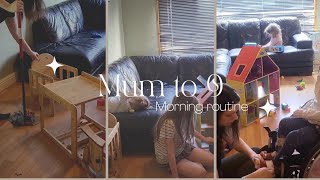 Realistic mum to 9 morning routine Day in my life 2023 [upl. by Clovah186]