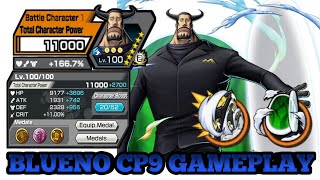 BLUENO CP9 GAMEPLAY  ONE PIECE BOUNTY RUSH  OPBR [upl. by Neala]