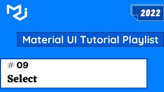 Material UI Select Component  Material UI 5 Tutorial  Select Dropdown in Material UI 9 [upl. by Nesaj352]