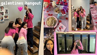 Vlog galentines piercing our noses school grwm cooking eating and w gangy 💋 [upl. by Ward]