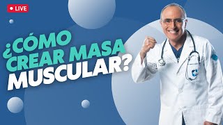 🏋️‍♂️💪 ¿Cómo crear masa MUSCULAR mejor tu salud💪🏋️‍♀️ [upl. by Ahsinrad]