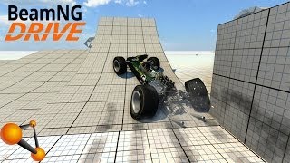 BeamNG Drive 1967 Lotus Formula 1 Car  1967 Lotus 49 Crash Testing [upl. by Alithia]