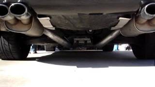 C55 AMG custom dual exhaust [upl. by Enetsuj226]