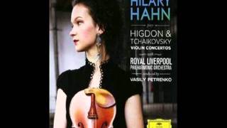 Violin Concerto in D Major Op 35 Allegro Vivacissimo  Hilary Hahn [upl. by Bautram]