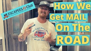 The BEST way to get mail on the road  Full Time RV Life  Escapees Mail Service [upl. by Arras175]