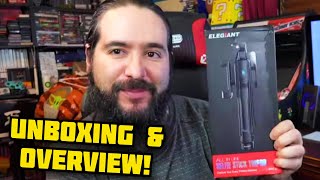 Elegiant All In One Selfie Stick Tripod Unboxing and Overview  8Bit Eric [upl. by Jarrod795]