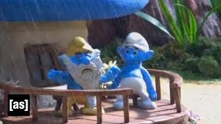 Its Raining Smurfs  Robot Chicken  Adult Swim [upl. by Eninej291]