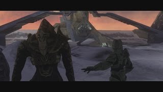 Halo 3  Cut Cinematic  Orbital Scarab [upl. by Asli97]