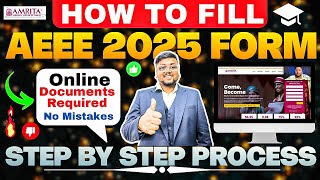 AEEE Exam 2025 Application Form Out ✅  Step by Step Process  Amrita AEEE 2025  Amrita University [upl. by Adnoval]