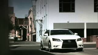 Lexus GS 350  Lexani Wheels RFour 20quot Custom Paint Finish [upl. by Tremaine]