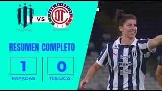 MONTERREY SEMIFINALISTA  RAYADAS ECHAN A TOLUCA EN PARTIDO SUFRIDO recreacion🎮 [upl. by Griffiths]