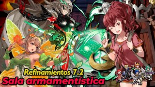 FEH  THRASIR PEONY VCATRIA DIMITRI NORNE Y MÁS  Sala Armamentística  BUILDS  Ref Ver 72 [upl. by Pearman]