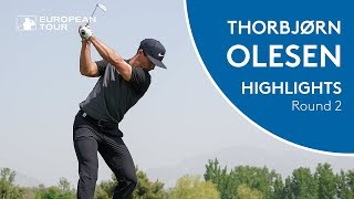 Thorbjørn Olesen Highlights  Round 2  2018 Volvo China Open [upl. by Oakie937]