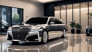 Is This the Most Opulent SUV Ever The 2024 Toyota Century Debuts [upl. by Rohclem]