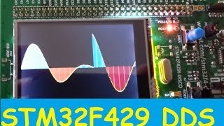 STM32F429  SDRAM  DDS Signal Generator  DMA2D  LTDC Hardware  CooCox CoIDE [upl. by Tansey]