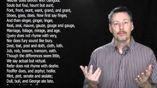 The Chaos Of English Pronunciation by Gerard Nolst Trenité [upl. by Yeliac902]