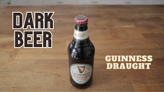 Dark Beer  Guinness Draught stout guinness guinnessstout guinnessdraught [upl. by Nnylhsa]