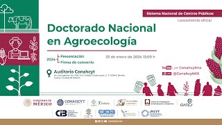 Presentación del primer Doctorado Nacional en Agroecología en México [upl. by Nahtnaoj]